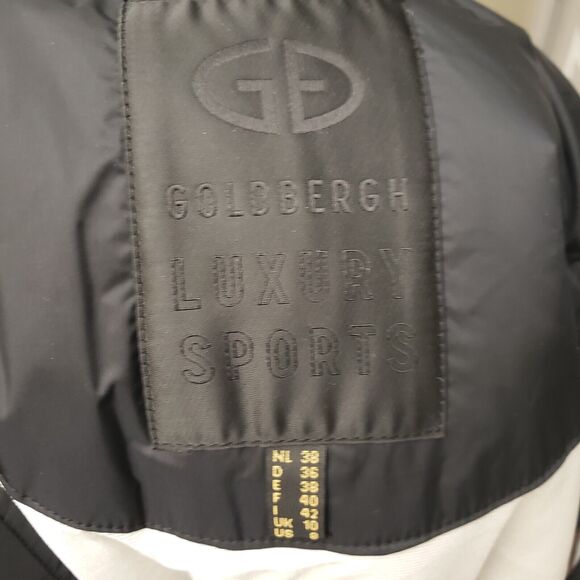 Goldbergh Parry Faux Fur Trim Ski Suit Jumpsuit White One Piece US 12 $1200 NEW - Picture 4 of 10